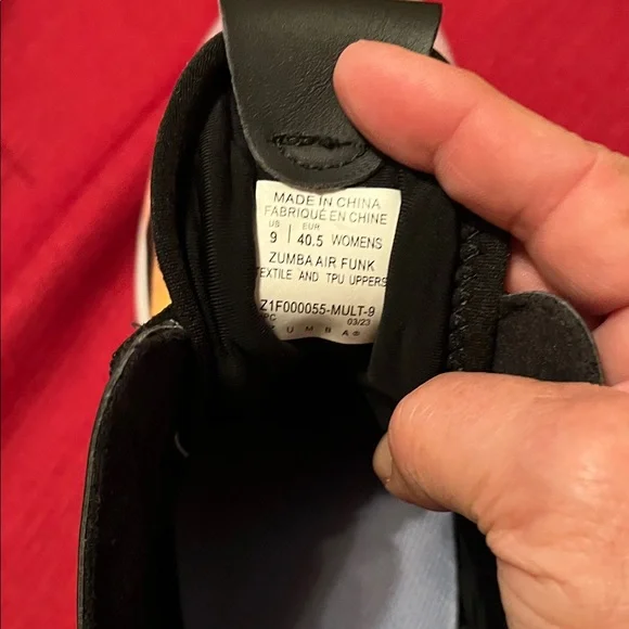 Zumba Fitness Women's Air Funk Shoes these have no sign of wear - Picture 2 of 7